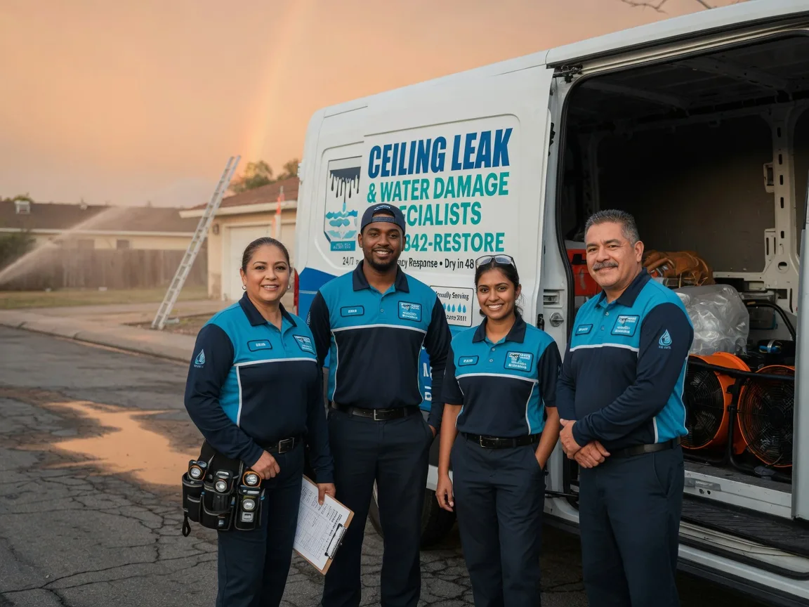 Ceiling Leak Cleanup company in Brookton, ME